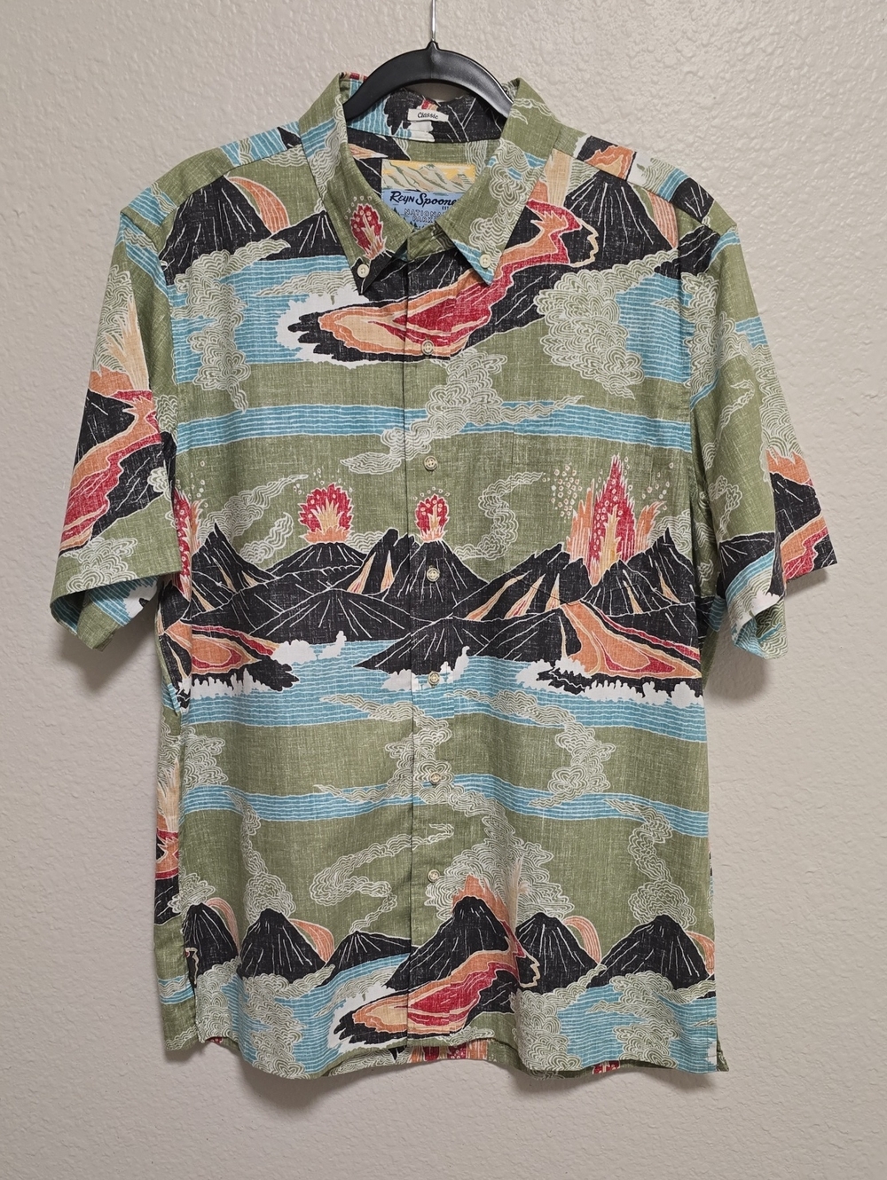 Mens Reyn Spooner National Park Series Aloha Shirt